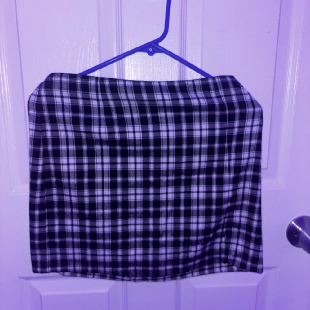 Target Black and White Pencil Mini Skirt